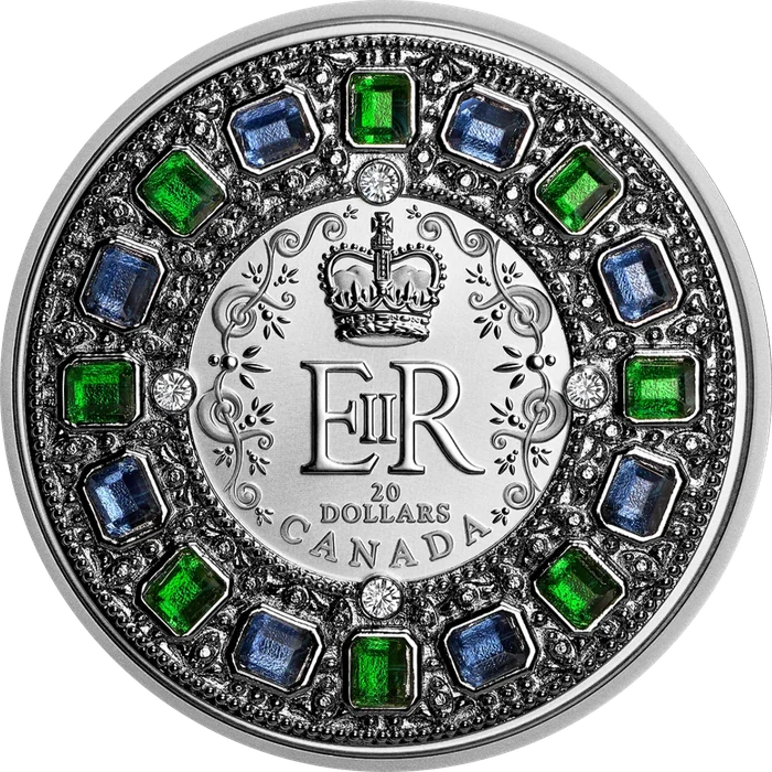 Regent silver commemorative coin